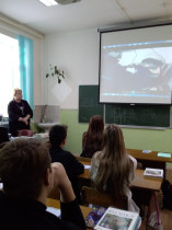 Встреча учащихся с компанией ПАО Россети Сибирь.